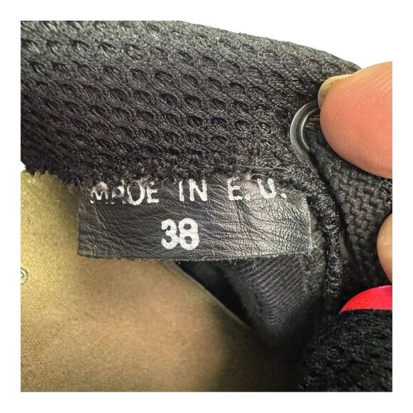 Rucoline Hot Pink with Gold Platform Sneaker Shoes Size EU‎ 38 (7.5) - Picture 6 of 11